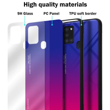 Deksel Samsung Galaxy A21s Case Cover (svart)
