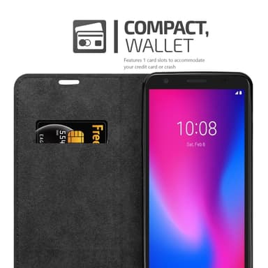 ZTE Blade A3 2020 lommebokdeksel case (svart)