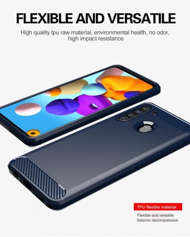 Deksel Samsung Galaxy A21 ultra slim (blå)