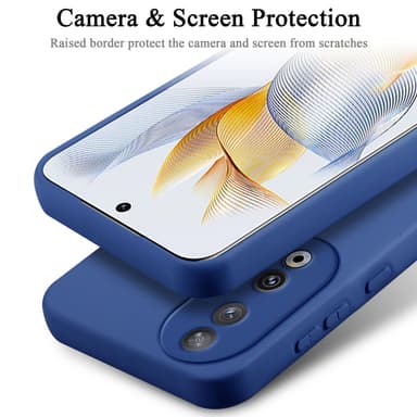 Honor 90 silikondeksel case (Blå)