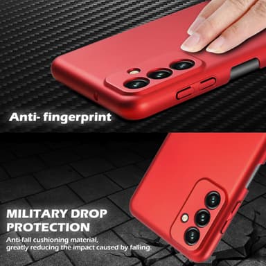 Deksel Samsung Galaxy A13 5G Case Cover (rød)