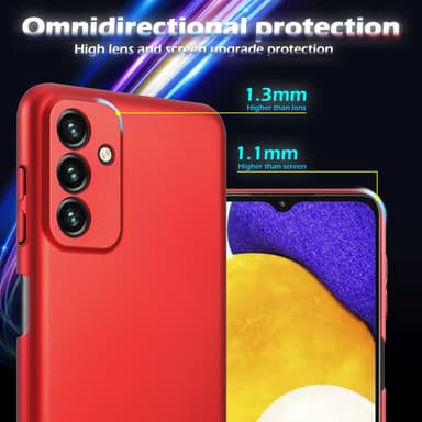 Deksel Samsung Galaxy A13 5G Case Cover (rød)