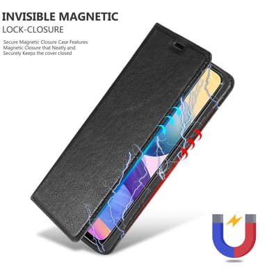 Xiaomi RedMi NOTE 10 PRO lommebokdeksel case (svart)
