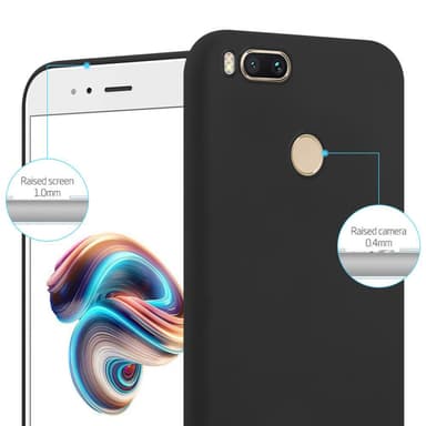Deksel Xiaomi Mi A1 / Mi 5X Silikon cover (svart)