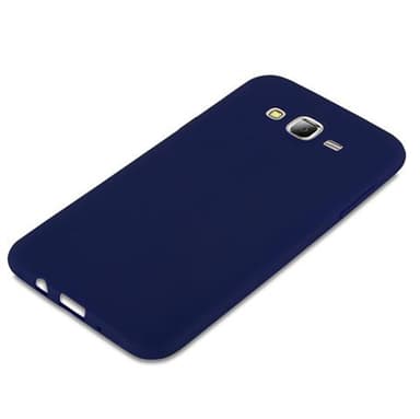 Deksel Samsung Galaxy J7 2015 Silikon cover (blå)