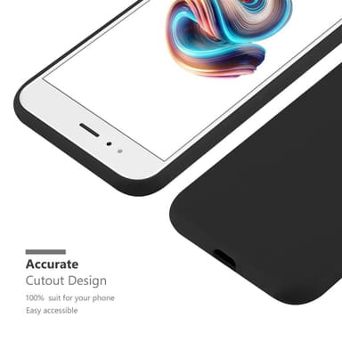 Deksel Xiaomi Mi A1 / Mi 5X Silikon cover (svart)