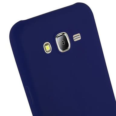 Deksel Samsung Galaxy J7 2015 Silikon cover (blå)