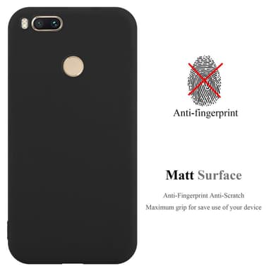 Deksel Xiaomi Mi A1 / Mi 5X Silikon cover (svart)