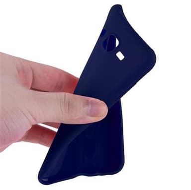 Deksel Samsung Galaxy J7 2015 Silikon cover (blå)