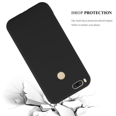 Deksel Xiaomi Mi A1 / Mi 5X Silikon cover (svart)