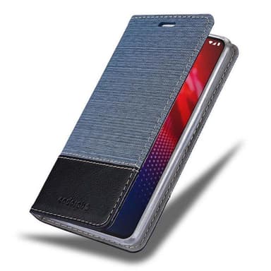 Motorola MOTO Z4 lommebokdeksel etui (blå)