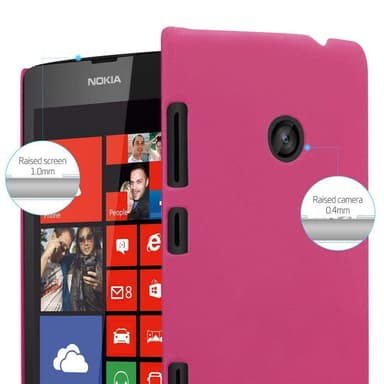 Nokia Lumia 520 / 521 Hardt Deksel Cover (rosa)