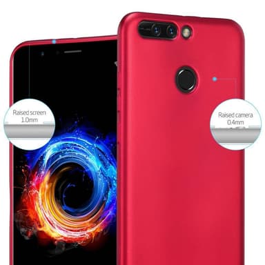 Deksel Honor 8 PRO Case Cover (rød)