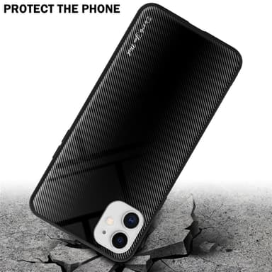 iPhone 11 Deksel Case Cover (svart)