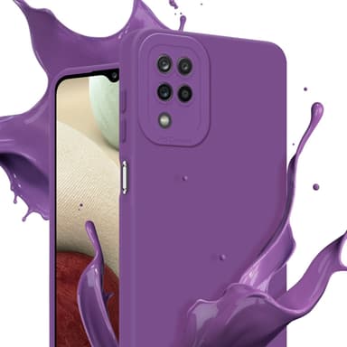 Samsung Galaxy A12 / M12 Deksel case (lilla)