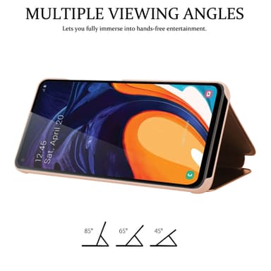 Samsung Galaxy A60 / M40 lommebokdeksel etui (rosa)