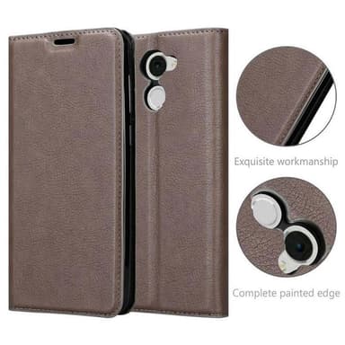 Huawei Enjoy 7 PLUS lommebokdeksel case (brun)