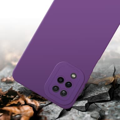 Samsung Galaxy A12 / M12 Deksel case (lilla)