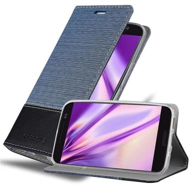 HTC ONE M10 lommebokdeksel etui (blå)