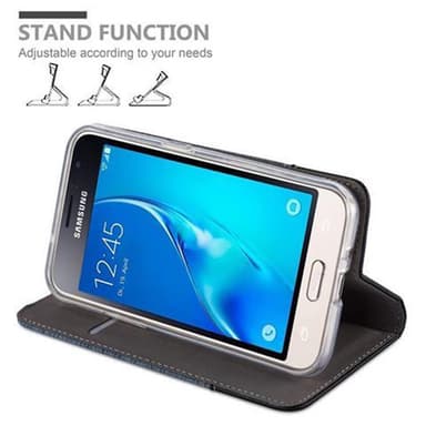 Samsung Galaxy J1 2016 lommebokdeksel etui (blå)