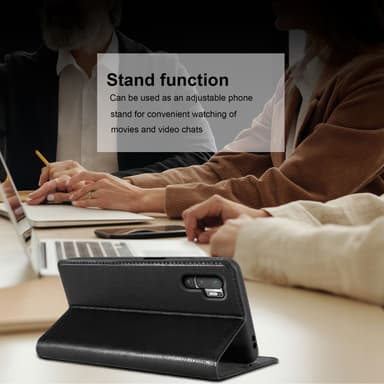 Xiaomi RedMi NOTE 10 PRO lommebokdeksel case (svart)