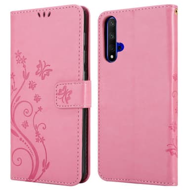 Honor 20 / 20S / Huawei NOVA 5T lommebokdeksel Blomster