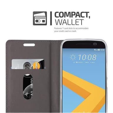 HTC ONE M10 lommebokdeksel etui (blå)