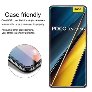 Xiaomi Poco X6 Pro Skjermbeskytter Skärmskydd