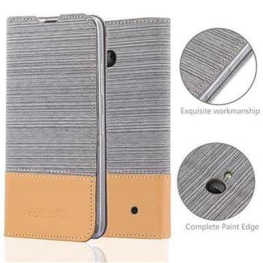 Nokia Lumia 640 lommebokdeksel etui (grå)