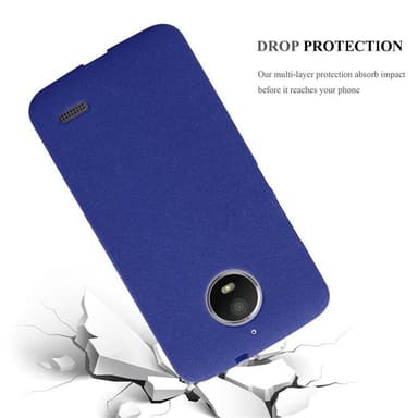 Deksel Motorola MOTO E4 case (blå)