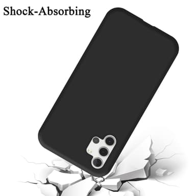 Samsung Galaxy A32 5G silikondeksel case (svart)