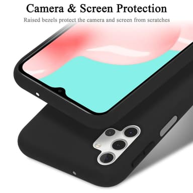 Samsung Galaxy A32 5G silikondeksel case (svart)