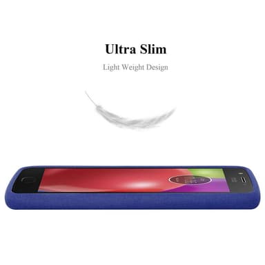 Deksel Motorola MOTO E4 case (blå)