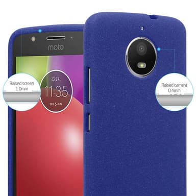 Deksel Motorola MOTO E4 case (blå)