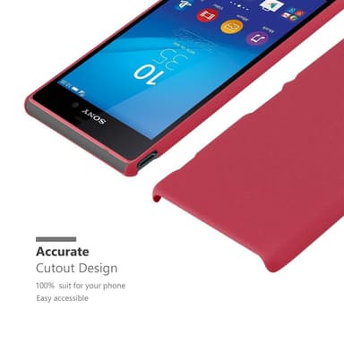 Sony Xperia M4 AQUA Hardt Deksel Cover (rød)