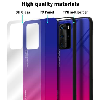 Deksel Huawei P40 PRO / P40 PRO+ Case Cover (svart)