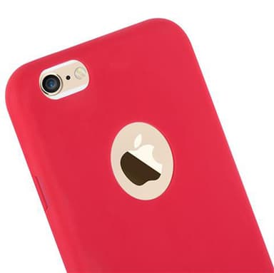 Deksel iPhone 6 / 6S Silikon cover (rød)