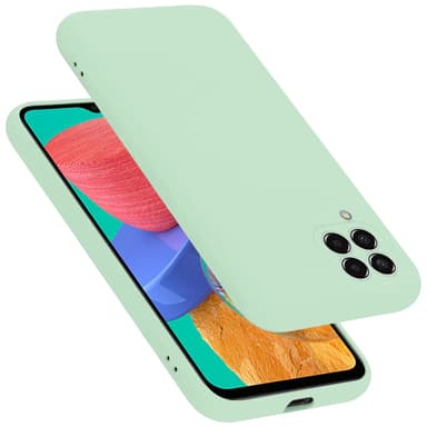 Samsung Galaxy M33 5G silikondeksel case (grønn)