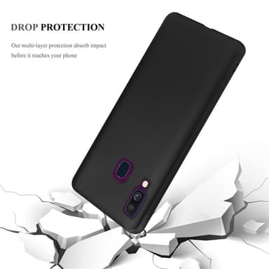 Deksel Samsung Galaxy A40 Case Cover (svart)