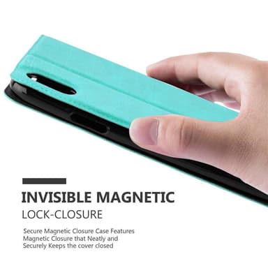 iPhone XR lommebokdeksel cover (turkis)