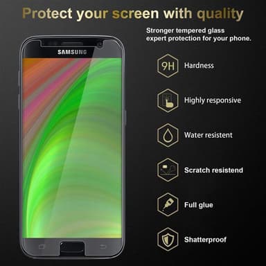 Samsung Galaxy S7 3x Skjermbeskytter Skärmskydd