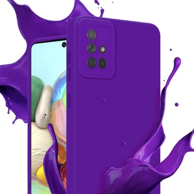 Samsung Galaxy A71 4G Deksel case (lilla)