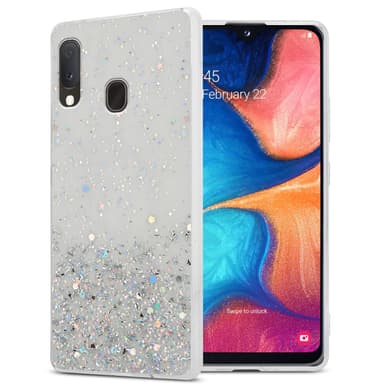 Samsung Galaxy A10e / A20e Silikondeksel Glitter