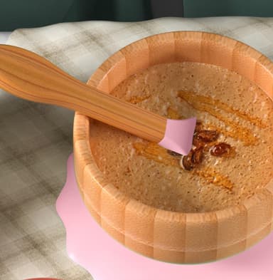 Bambusskålsett for babyer Bambusskål (rosa)