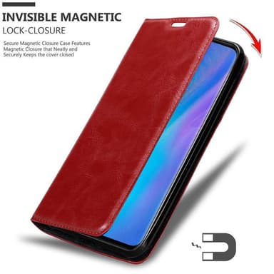 Huawei P30 PRO lommebokdeksel case (rød)