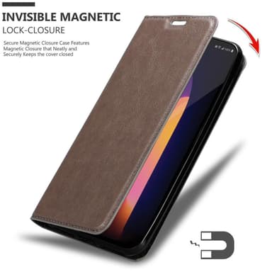 LG V60 ThinQ lommebokdeksel case (brun)