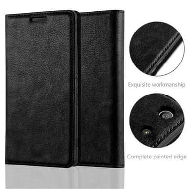 Sony Xperia M5 lommebokdeksel case (svart)