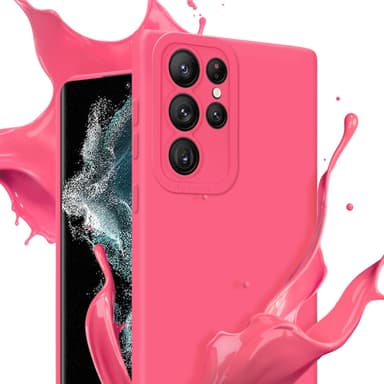 Samsung Galaxy S22 ULTRA Deksel case (rød)