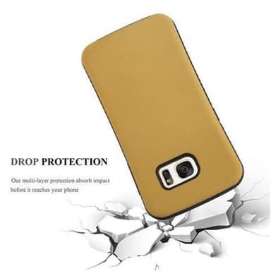 Samsung Galaxy S7 Hardt Deksel Cover (brun)