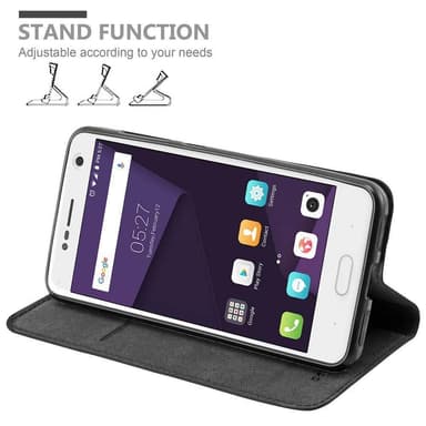 ZTE Blade V8 lommebokdeksel case (svart)